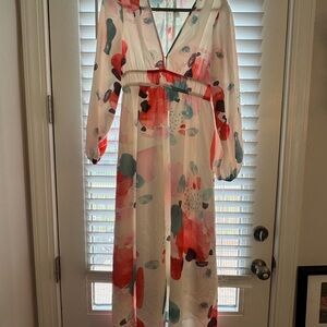 Elegant Multicolor Women's Dress